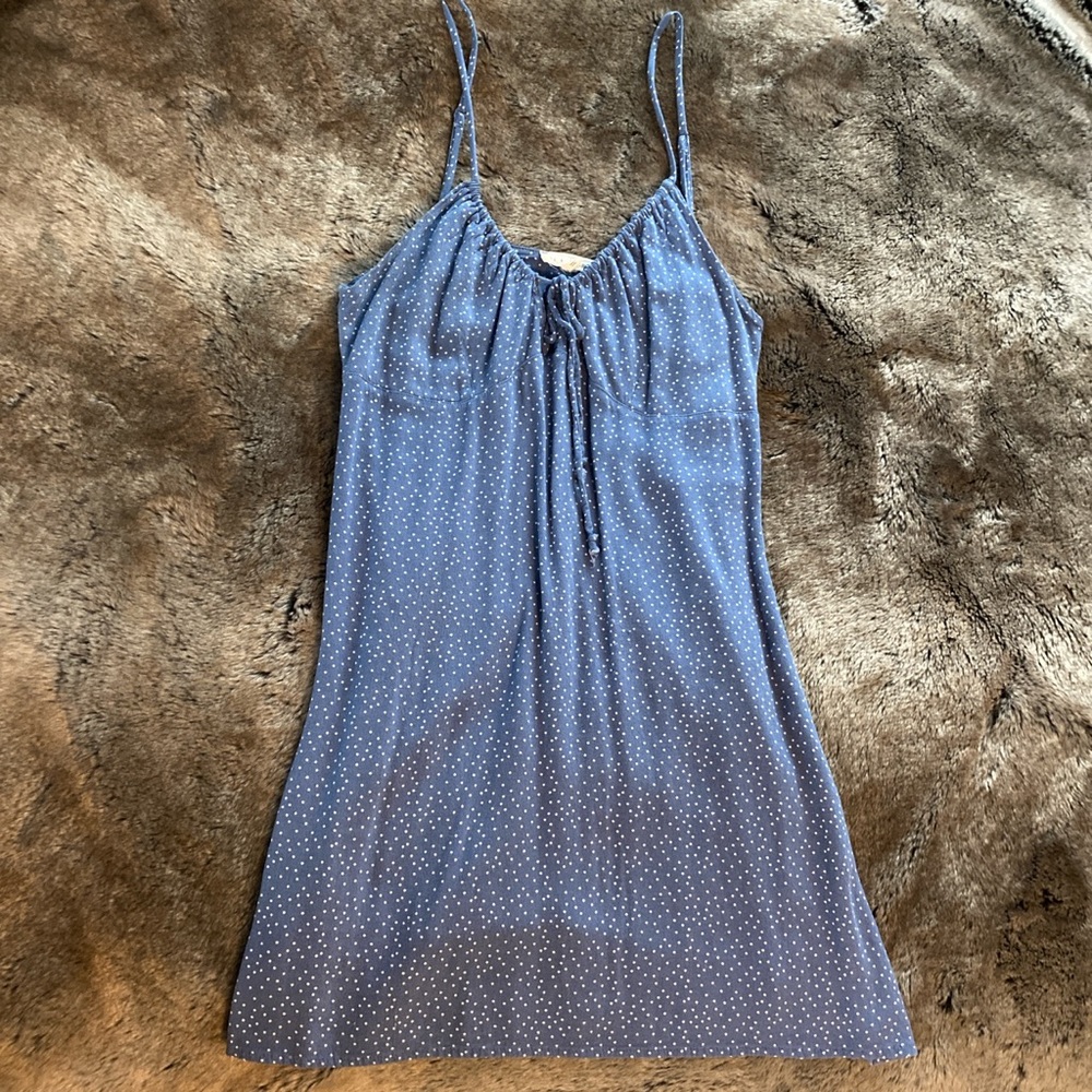 LA Hearts polka dot dress